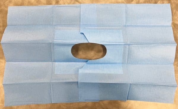 two-piece adjustable surgical drape